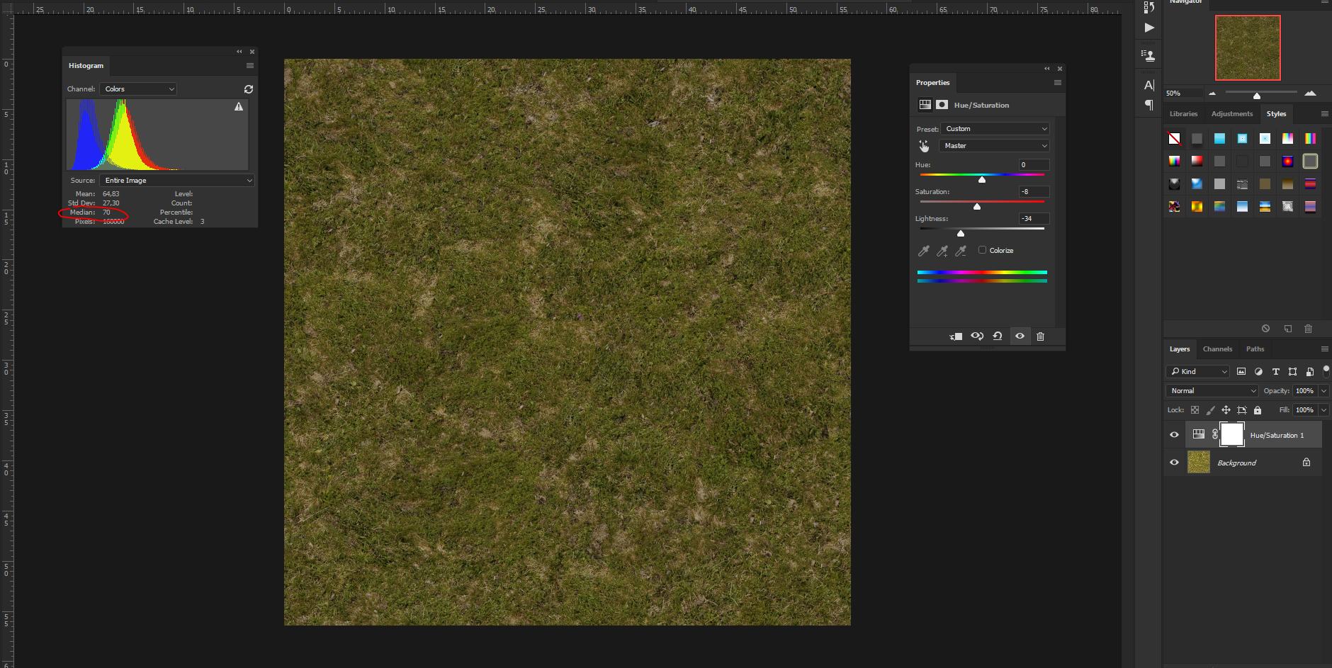 Developers Guide > Guidelines for Car Artists > MedianHistogramPeak.PNG